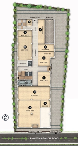 Master Plan of Vinayak Landmark in Jorasanko, Kolkata - Image 310599